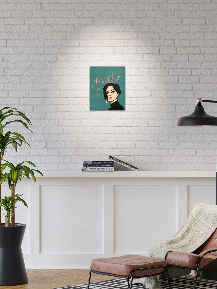 Bitchin - Metal Print