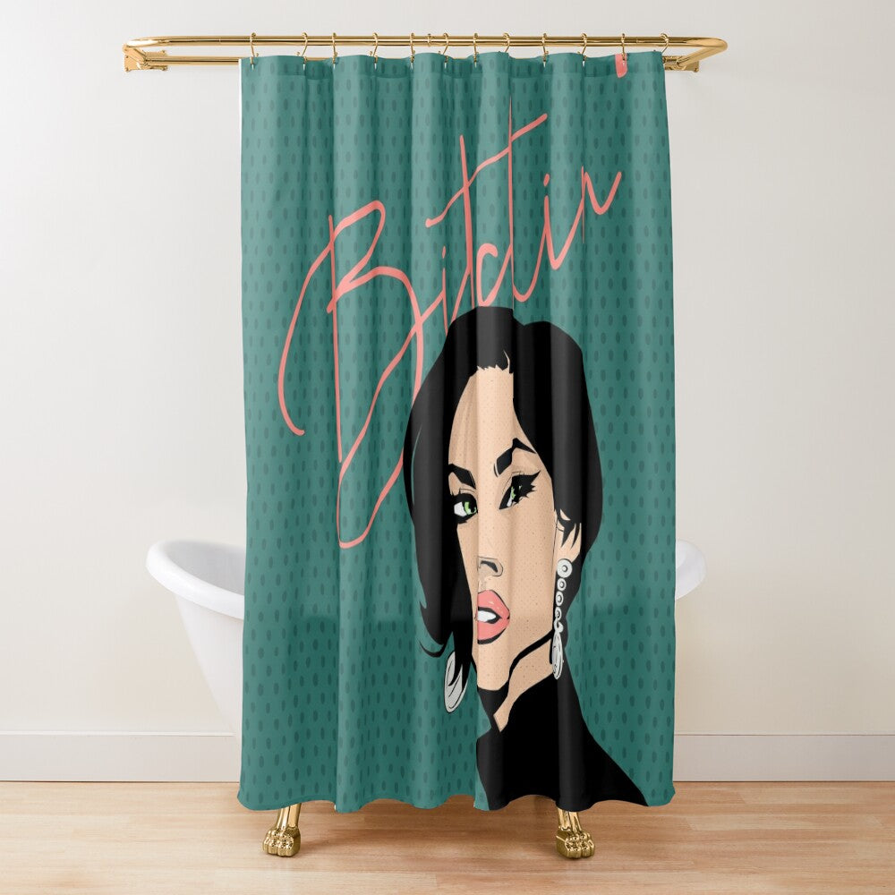 Bitchin - Shower Curtain