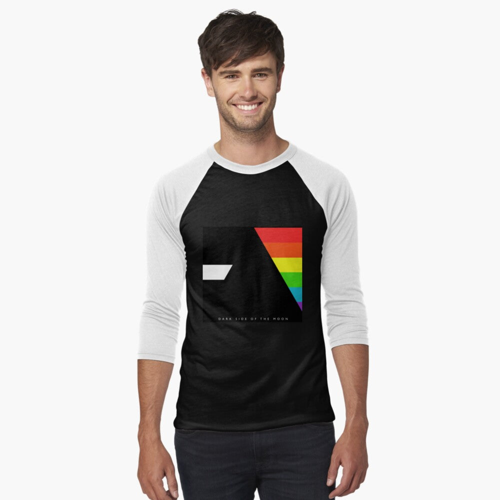 Dark Side Of The Moon - Baseball T-Shirt
