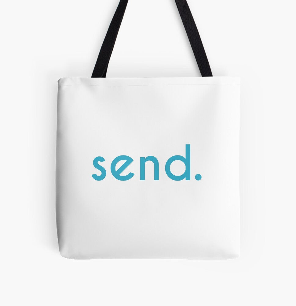 Send - All Over Tote Bag
