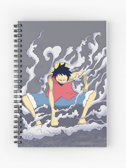 Luffy One Piece - Spiral Notebook