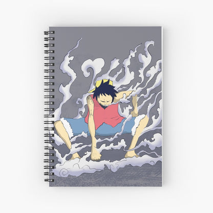Luffy One Piece - Spiral Notebook